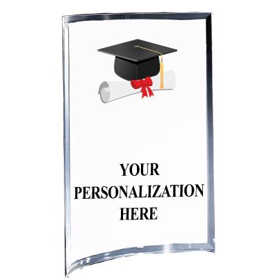 5"X7" YOUR LOGO CURVA ACRYLIC