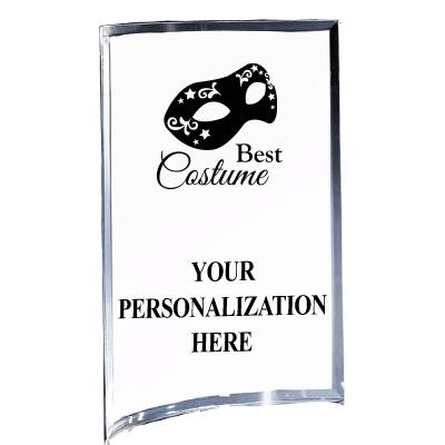 5"X7" YOUR LOGO CURVA ACRYLIC