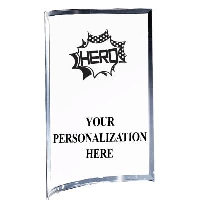 5"X7" YOUR LOGO CURVA ACRYLIC