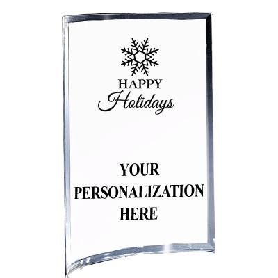 5"X7" YOUR LOGO CURVA ACRYLIC