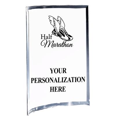 5"X7" YOUR LOGO CURVA ACRYLIC