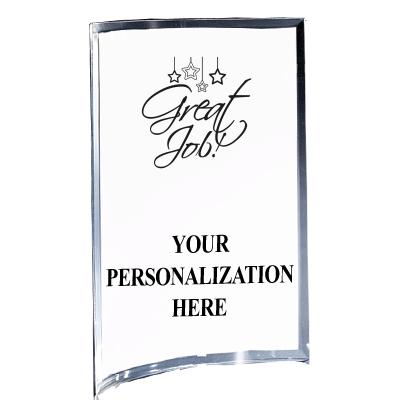 5"X7" YOUR LOGO CURVA ACRYLIC