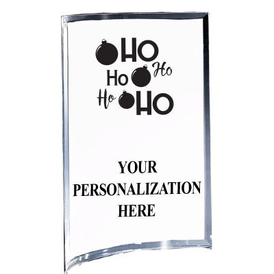 5"X7" YOUR LOGO CURVA ACRYLIC