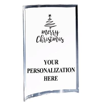 5"X7" YOUR LOGO CURVA ACRYLIC