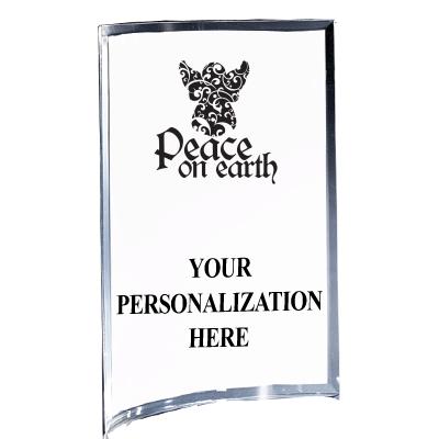 5"X7" YOUR LOGO CURVA ACRYLIC