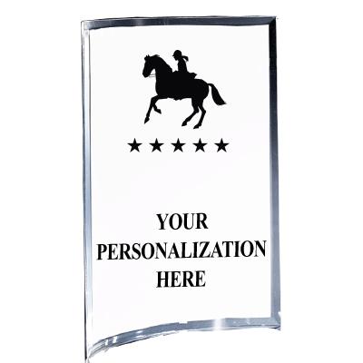 5"X7" YOUR LOGO CURVA ACRYLIC