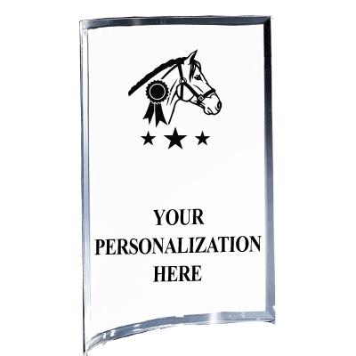 5"X7" YOUR LOGO CURVA ACRYLIC