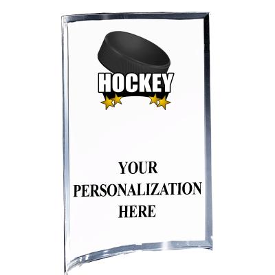 5"X7" YOUR LOGO CURVA ACRYLIC