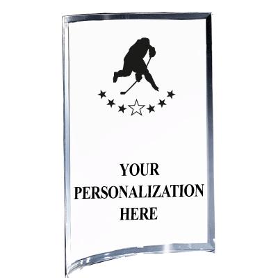 5"X7" YOUR LOGO CURVA ACRYLIC