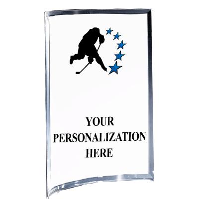 5"X7" YOUR LOGO CURVA ACRYLIC