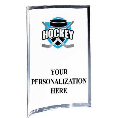 5"X7" YOUR LOGO CURVA ACRYLIC