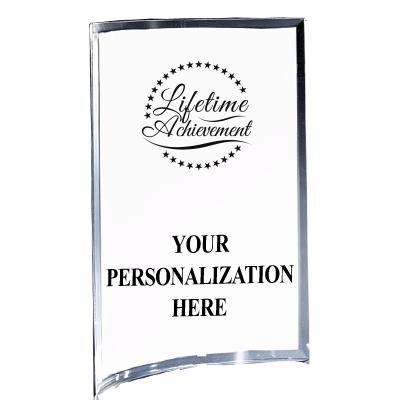 5"X7" YOUR LOGO CURVA ACRYLIC