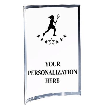 5"X7" YOUR LOGO CURVA ACRYLIC