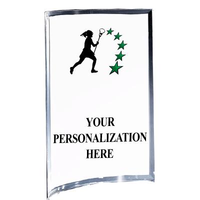 5"X7" YOUR LOGO CURVA ACRYLIC