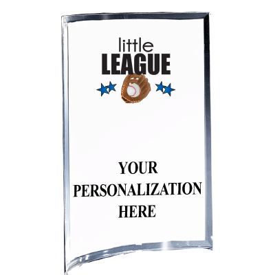 5"X7" YOUR LOGO CURVA ACRYLIC