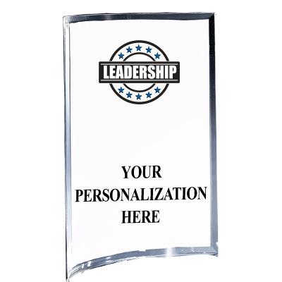 5"X7" YOUR LOGO CURVA ACRYLIC