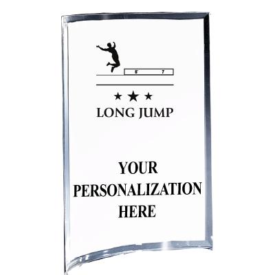 5"X7" YOUR LOGO CURVA ACRYLIC