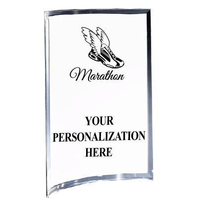 5"X7" YOUR LOGO CURVA ACRYLIC