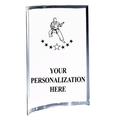 5"X7" YOUR LOGO CURVA ACRYLIC