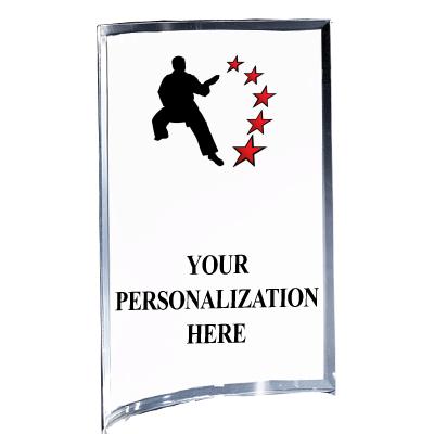 5"X7" YOUR LOGO CURVA ACRYLIC