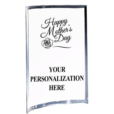 5"X7" YOUR LOGO CURVA ACRYLIC