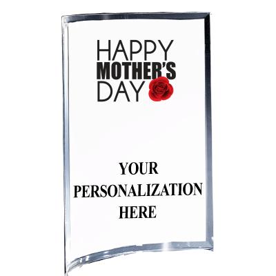 5"X7" YOUR LOGO CURVA ACRYLIC