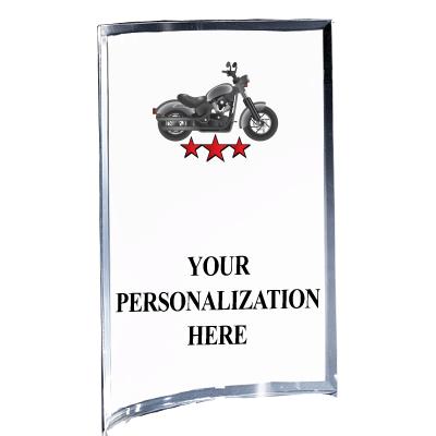 5"X7" YOUR LOGO CURVA ACRYLIC