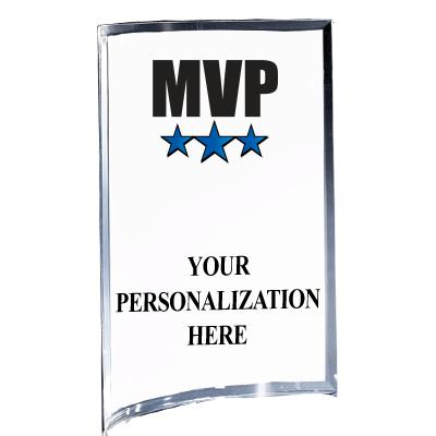 5"X7" YOUR LOGO CURVA ACRYLIC