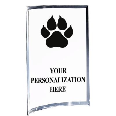 5"X7" YOUR LOGO CURVA ACRYLIC