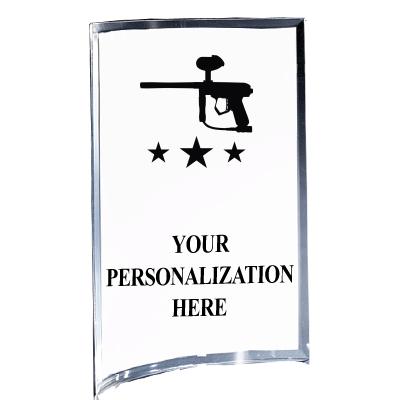 5"X7" YOUR LOGO CURVA ACRYLIC