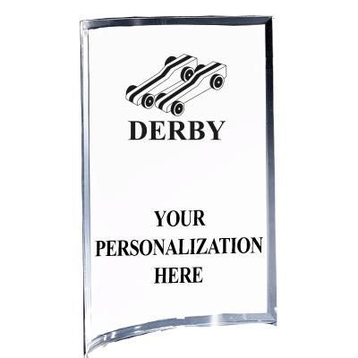 5"X7" YOUR LOGO CURVA ACRYLIC