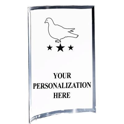 5"X7" YOUR LOGO CURVA ACRYLIC