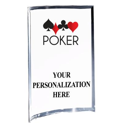 5"X7" YOUR LOGO CURVA ACRYLIC