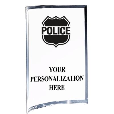 5"X7" YOUR LOGO CURVA ACRYLIC