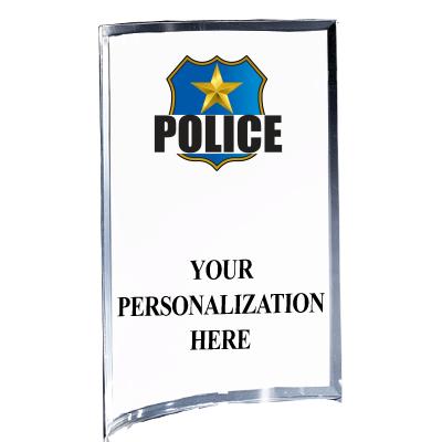 5"X7" YOUR LOGO CURVA ACRYLIC