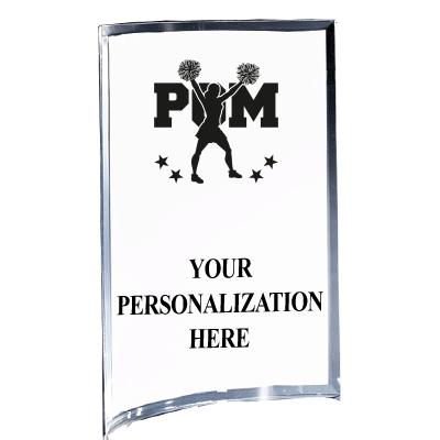 5"X7" YOUR LOGO CURVA ACRYLIC