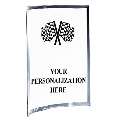 5"X7" YOUR LOGO CURVA ACRYLIC