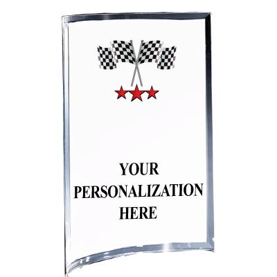 5"X7" YOUR LOGO CURVA ACRYLIC