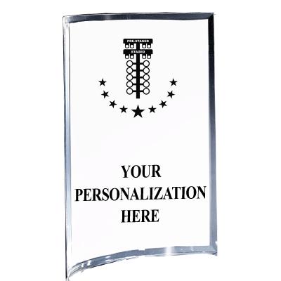 5"X7" YOUR LOGO CURVA ACRYLIC