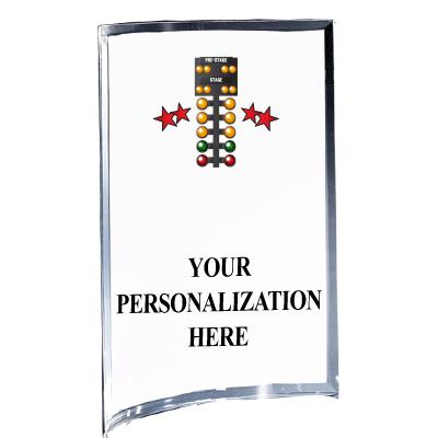 5"X7" YOUR LOGO CURVA ACRYLIC