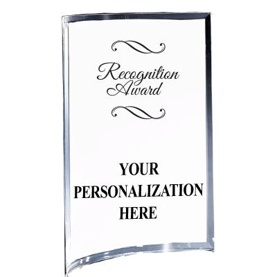 5"X7" YOUR LOGO CURVA ACRYLIC