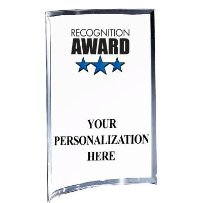 5"X7" YOUR LOGO CURVA ACRYLIC