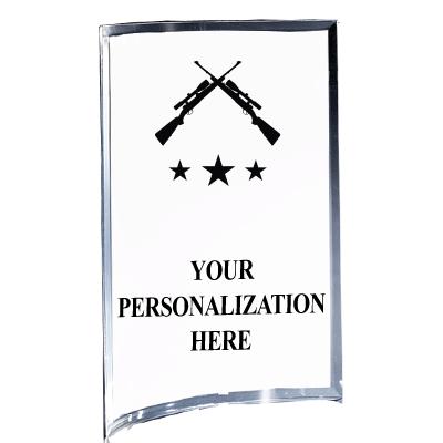 5"X7" YOUR LOGO CURVA ACRYLIC