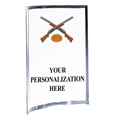 5"X7" YOUR LOGO CURVA ACRYLIC