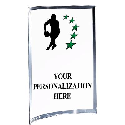 5"X7" YOUR LOGO CURVA ACRYLIC