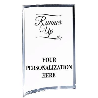 5"X7" YOUR LOGO CURVA ACRYLIC