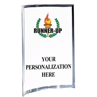 5"X7" YOUR LOGO CURVA ACRYLIC