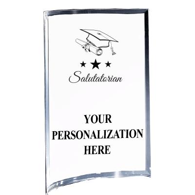 5"X7" YOUR LOGO CURVA ACRYLIC