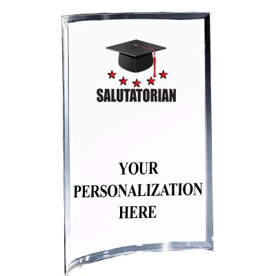 5"X7" YOUR LOGO CURVA ACRYLIC