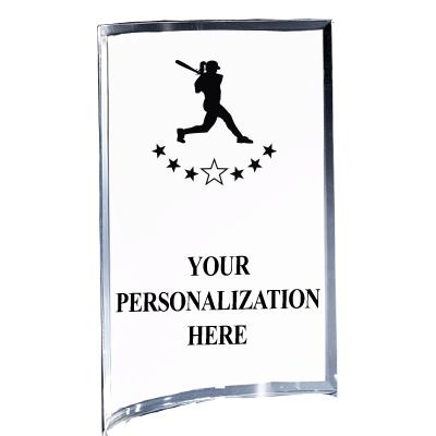 5"X7" YOUR LOGO CURVA ACRYLIC